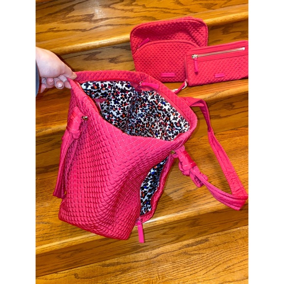 Vera Bradley Hadley East West Tote Pink - 2 items - Picture 6 of 12